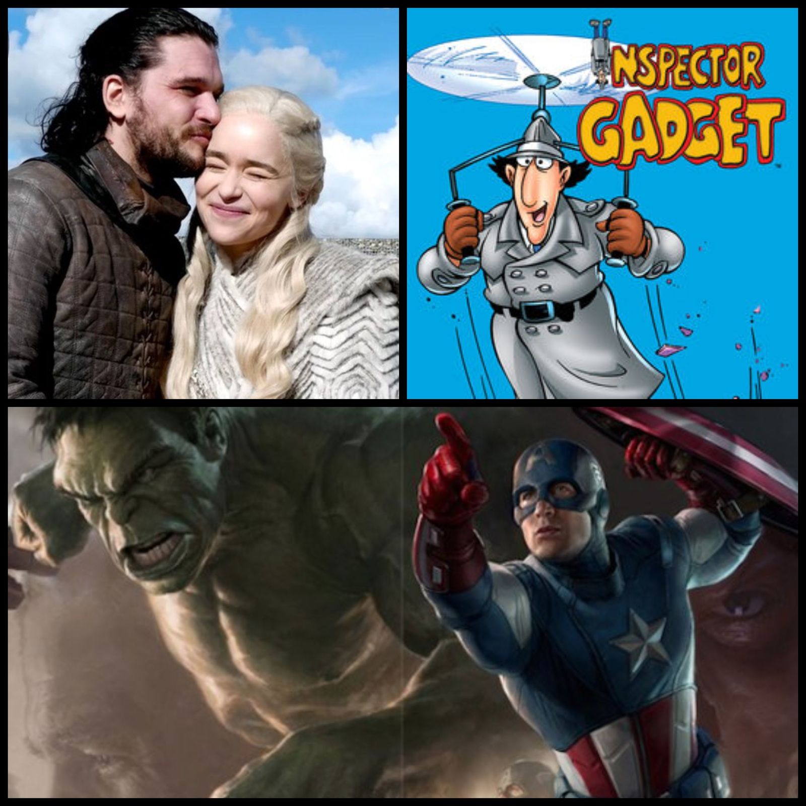 S4 Ep6: Especial musical con Game of Thrones, inspector Gadget, Hulk y Capitán América