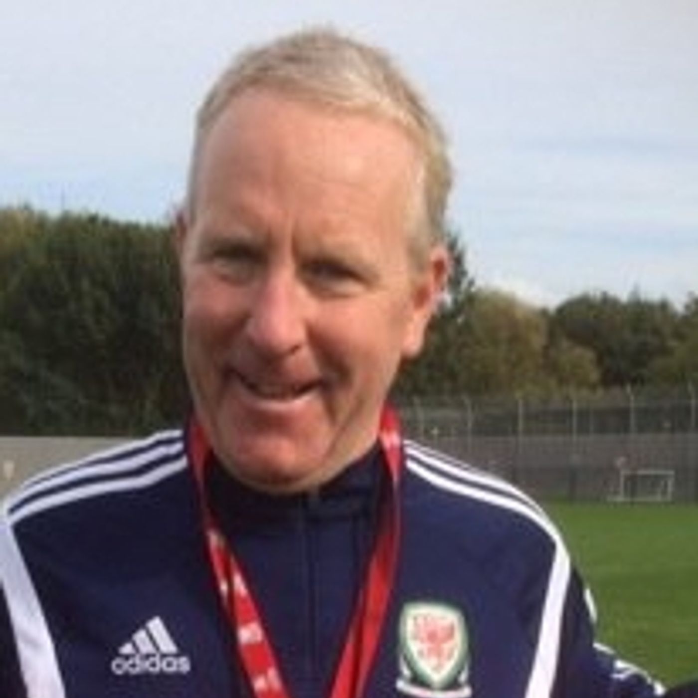 Alan Bickerstaff after Caernarfon Secure 4th spot episode artwork