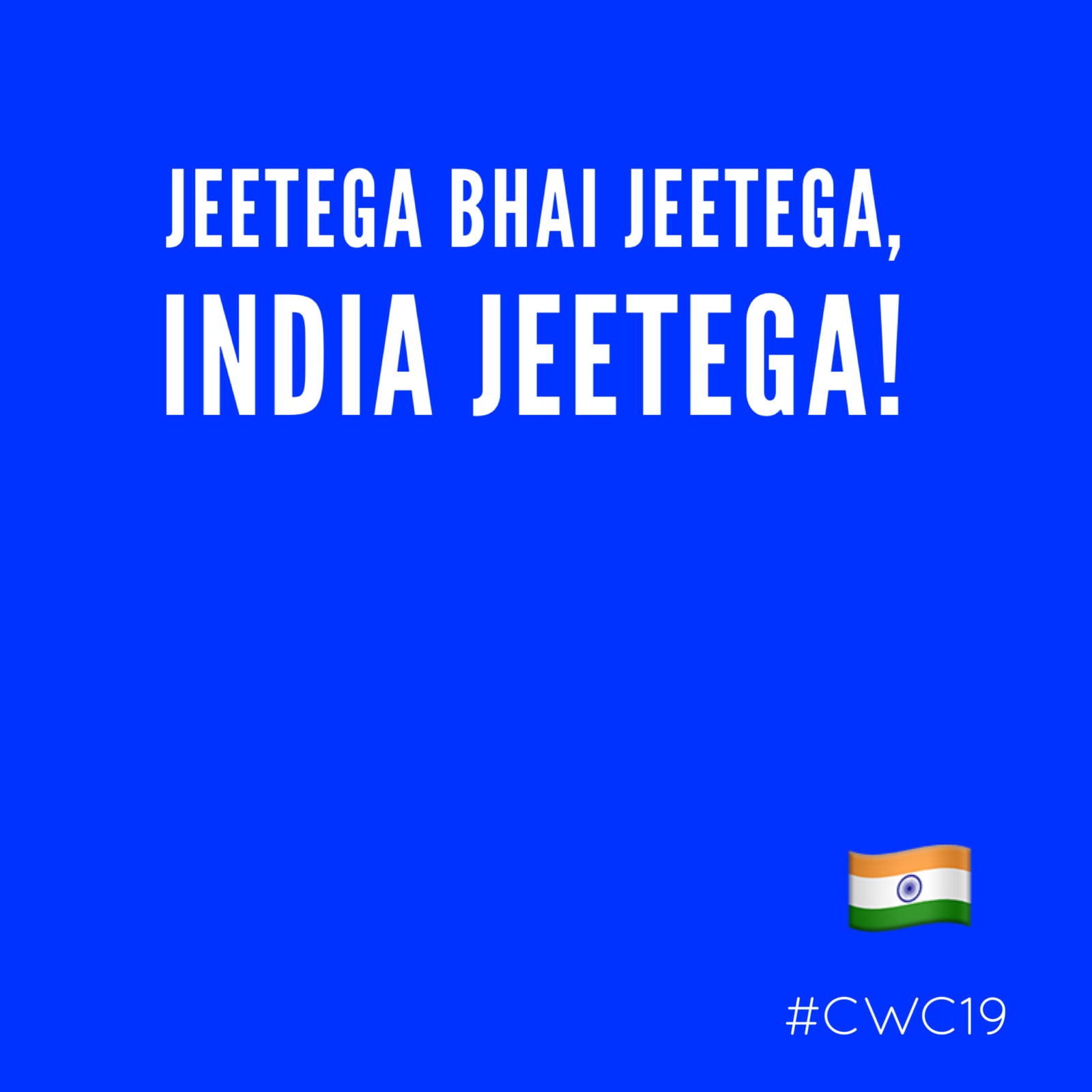 6: Team India: ICC World Cup 2019