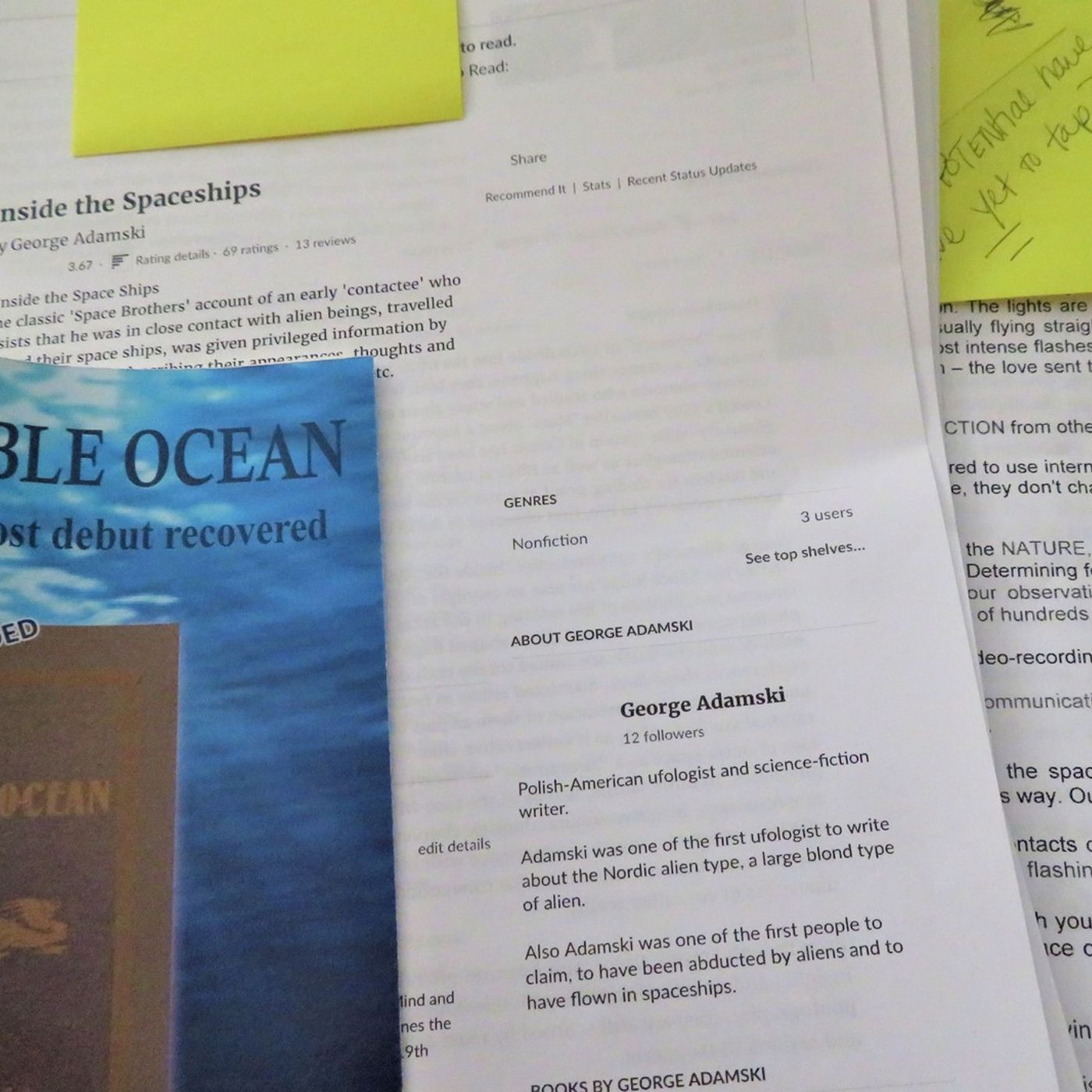 50's Contactee George Adamski - Space Brothers. Gerard Aartsen