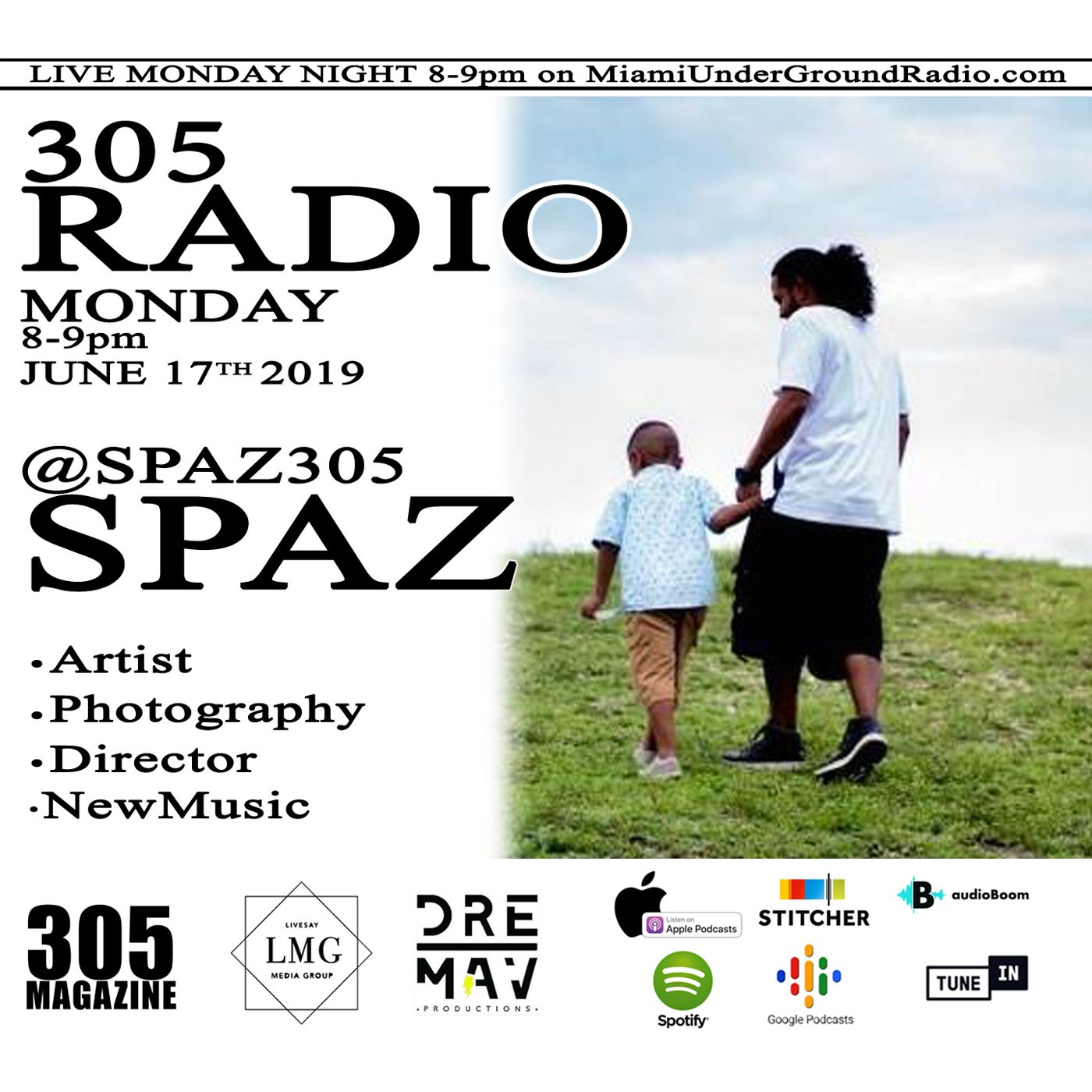 S1 Ep42: Spaz305 - Miami Artist / New Music