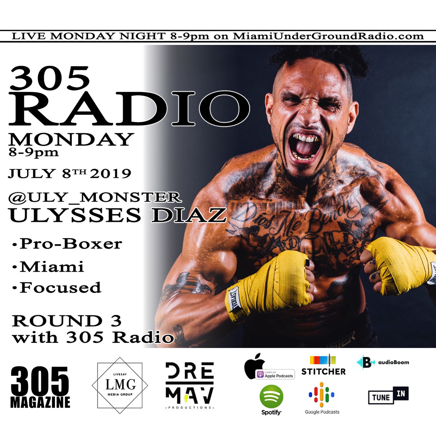 S1 Ep45: Ulysses The Monster Diaz / Round 3 / Miami Pro-Boxer