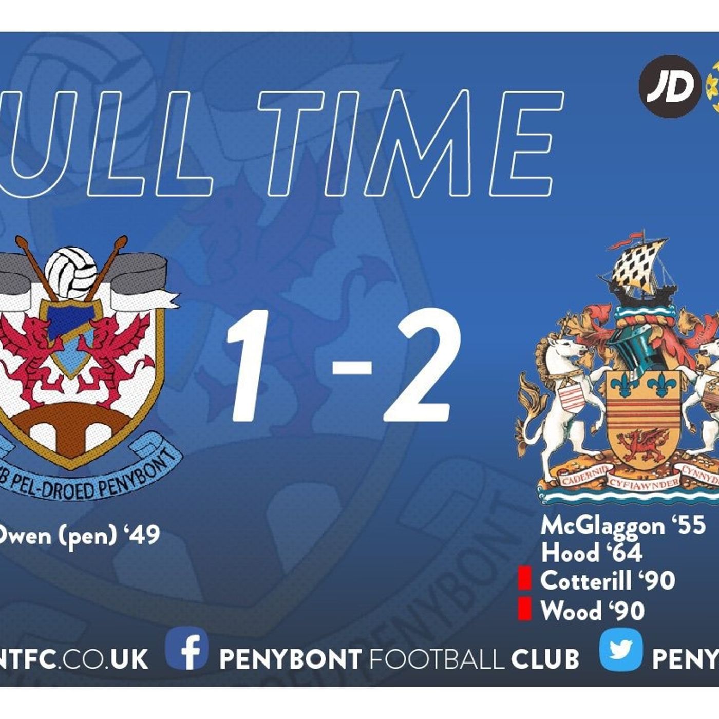 Instant reaction: Kane Owen on first Penybont Prem goal episode artwork