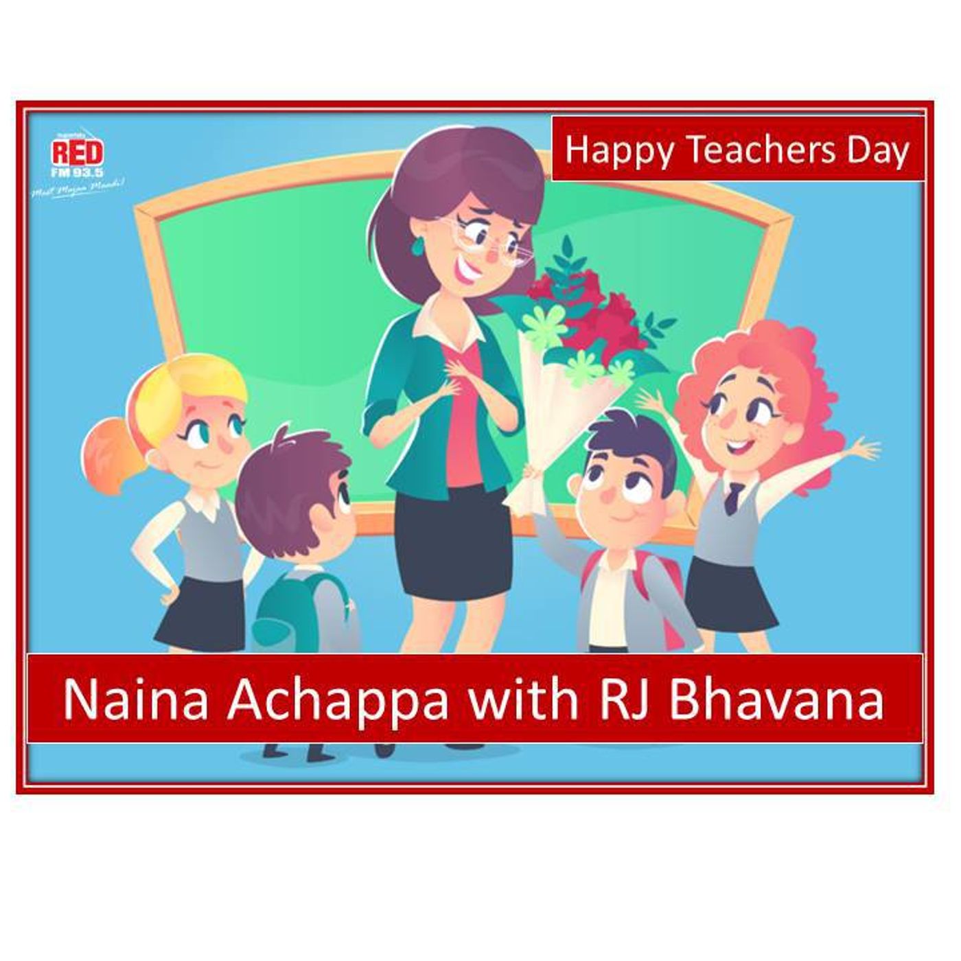 #TeacherDay: RJ Bhavana with Naina Achappa,Towns best Montessori Teacher #TeacherDay: RJ Bhavana with Naina Achappa,Towns best Montessori Teacher