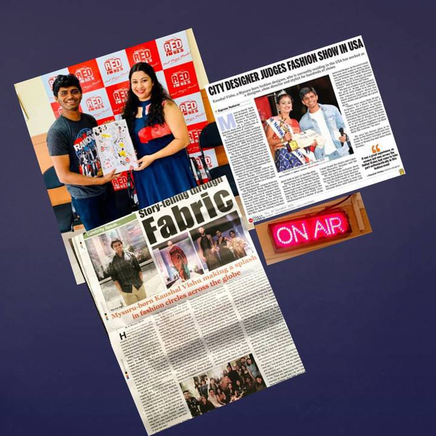 RJ Bhavana with Mysuru Based boy Kaushal Vishukumar now a Famous Miami Designer!!.. RJ Bhavana with Mysuru Based boy Kaushal Vishukumar now a Famous Miami Designer!!..