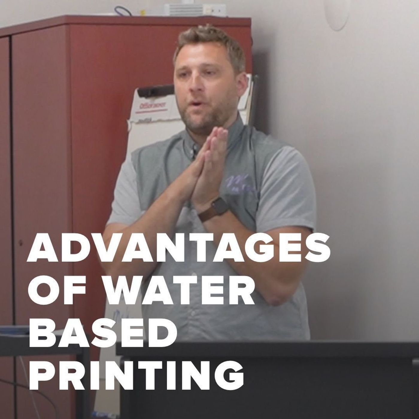 Advantages of Water Based Printing | Matsui Water Based Screen Printing Class Episode cover