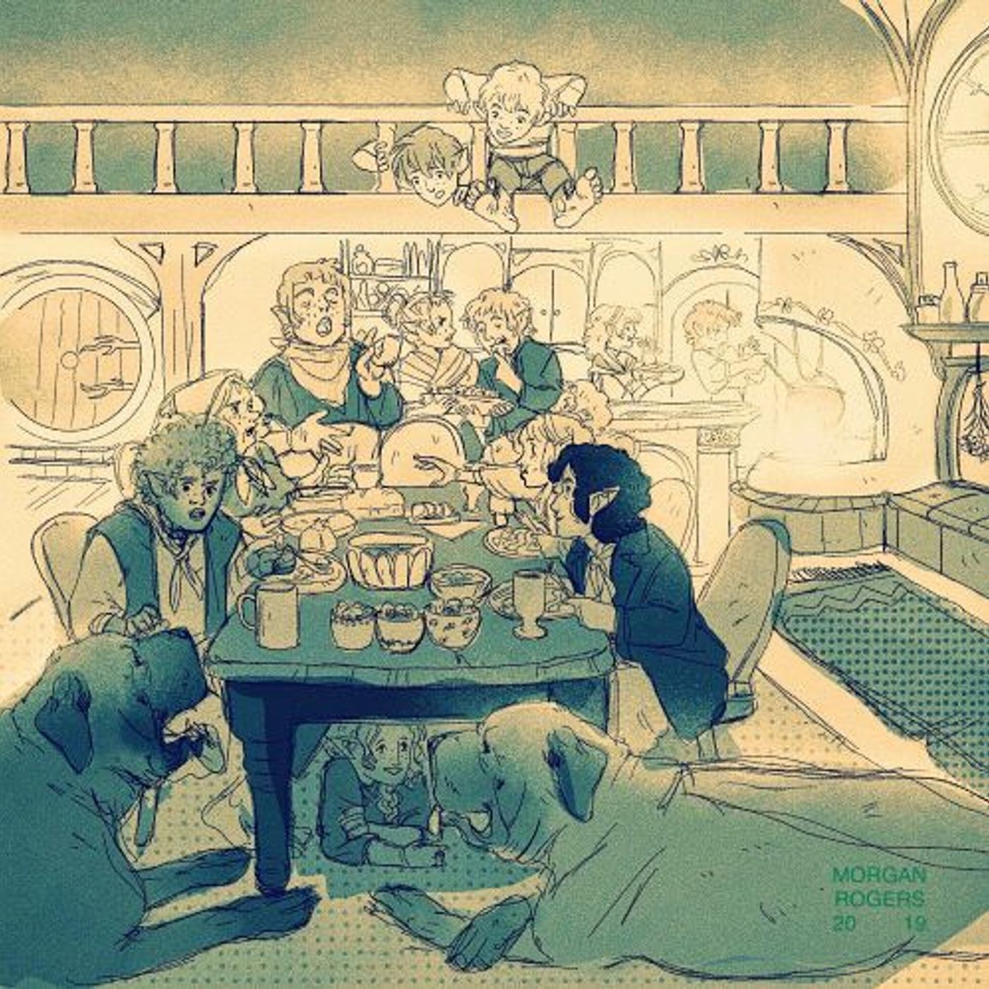 S2 Ep6: FOTR Bk1 Ch4: Usual Day in the Shire episode artwork