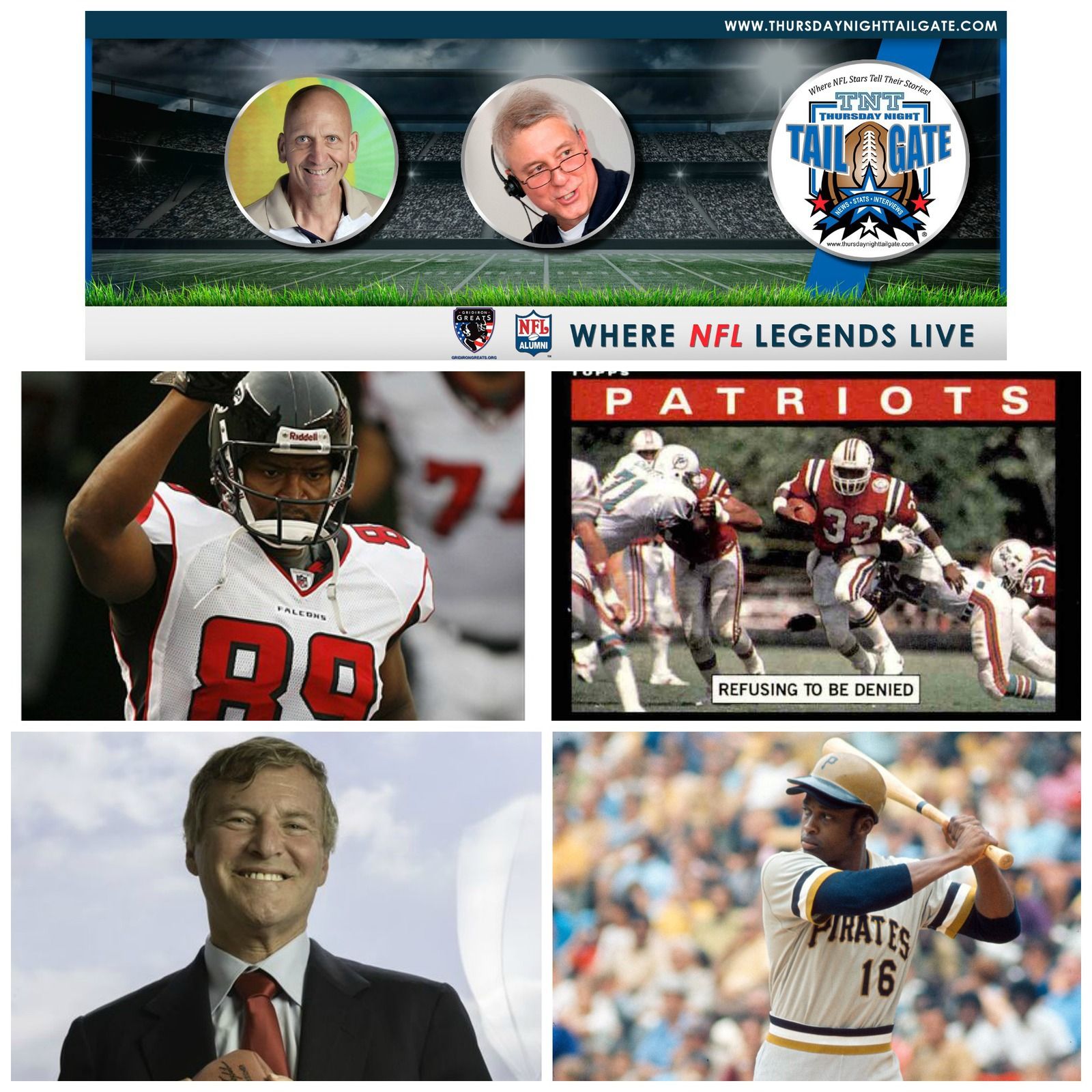 Thursday Night Tailgate, Where NFL Legends Live
