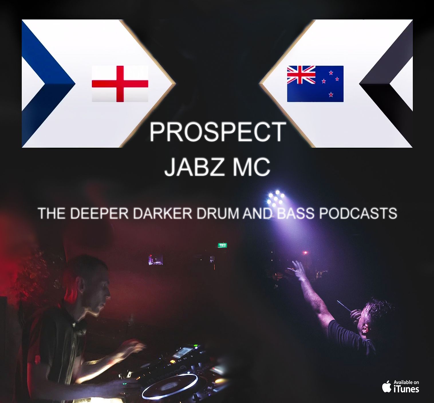 PROSPECT AND JABZ MC - THE DEEPER DARKER DRUM AND BASS PODCASTS - FEB 2020