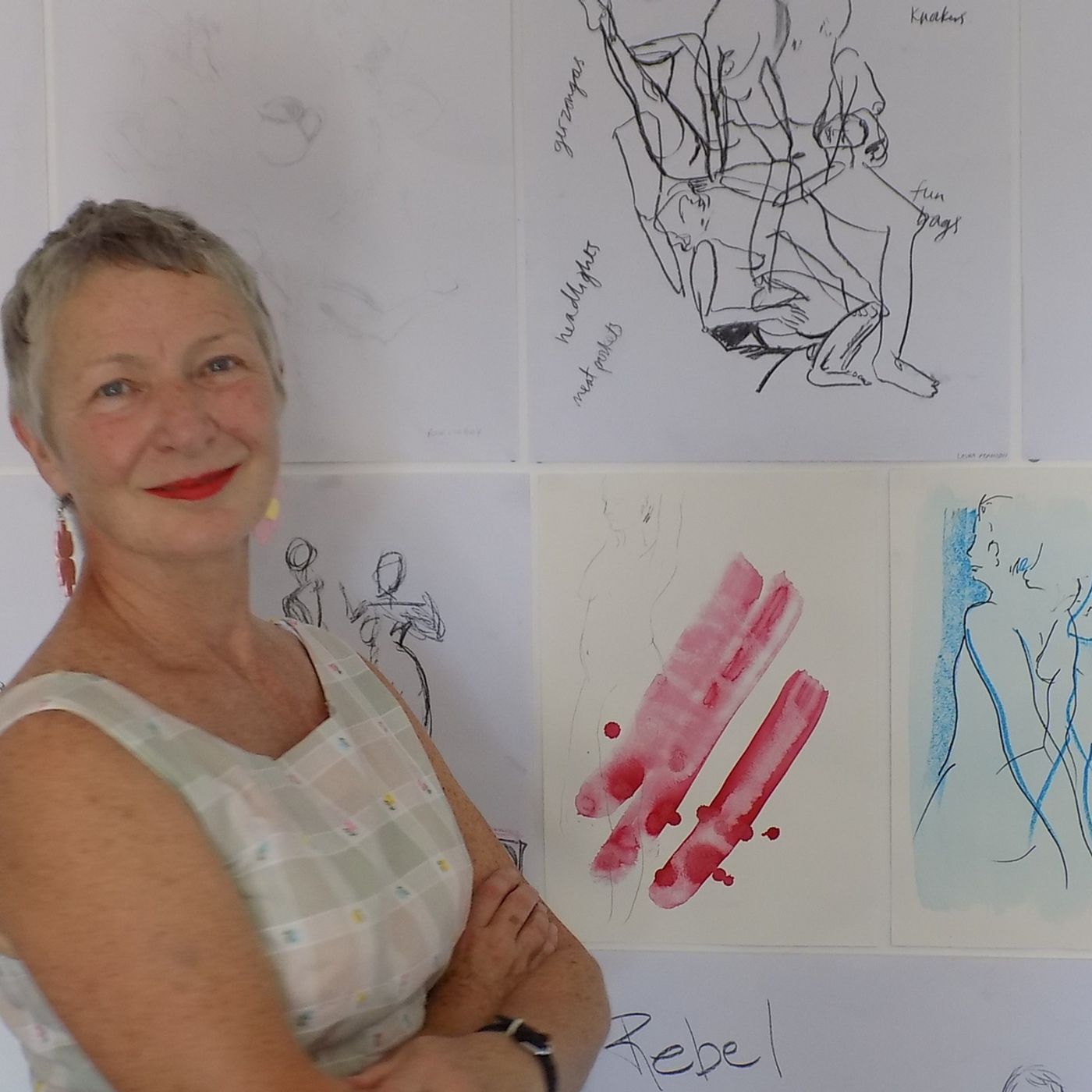 S2 Ep10: My story: Claire on using art to find acceptance after breast cancer episode artwork