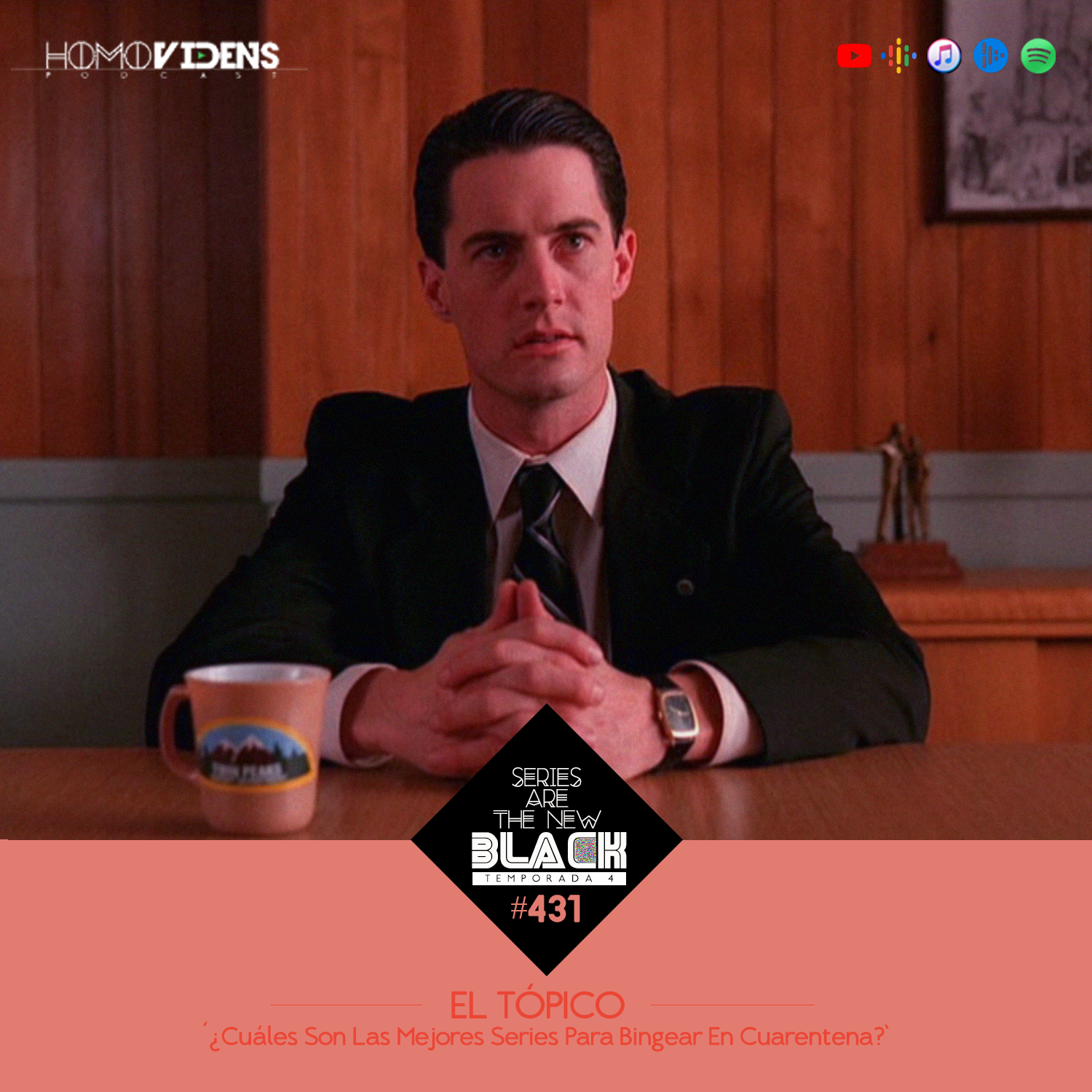 S4 Ep31: Series Are The New Black #431: 'El Tópico: ¿Cuáles Son Las Mejores Series Para Bingear En Cuarentena?' episode artwork