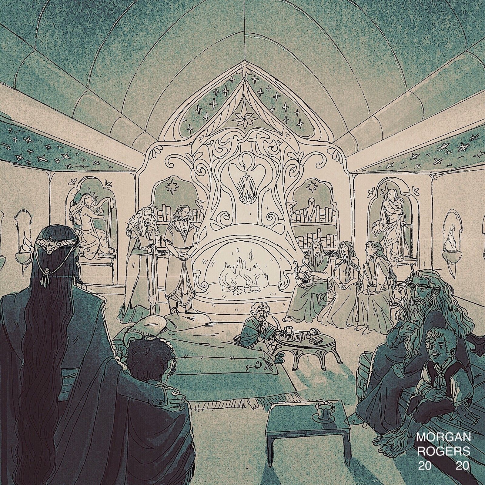 S3 Ep1: FOTR Bk2 Ch1: Feast, Vespers, and the Hall of Fire episode artwork