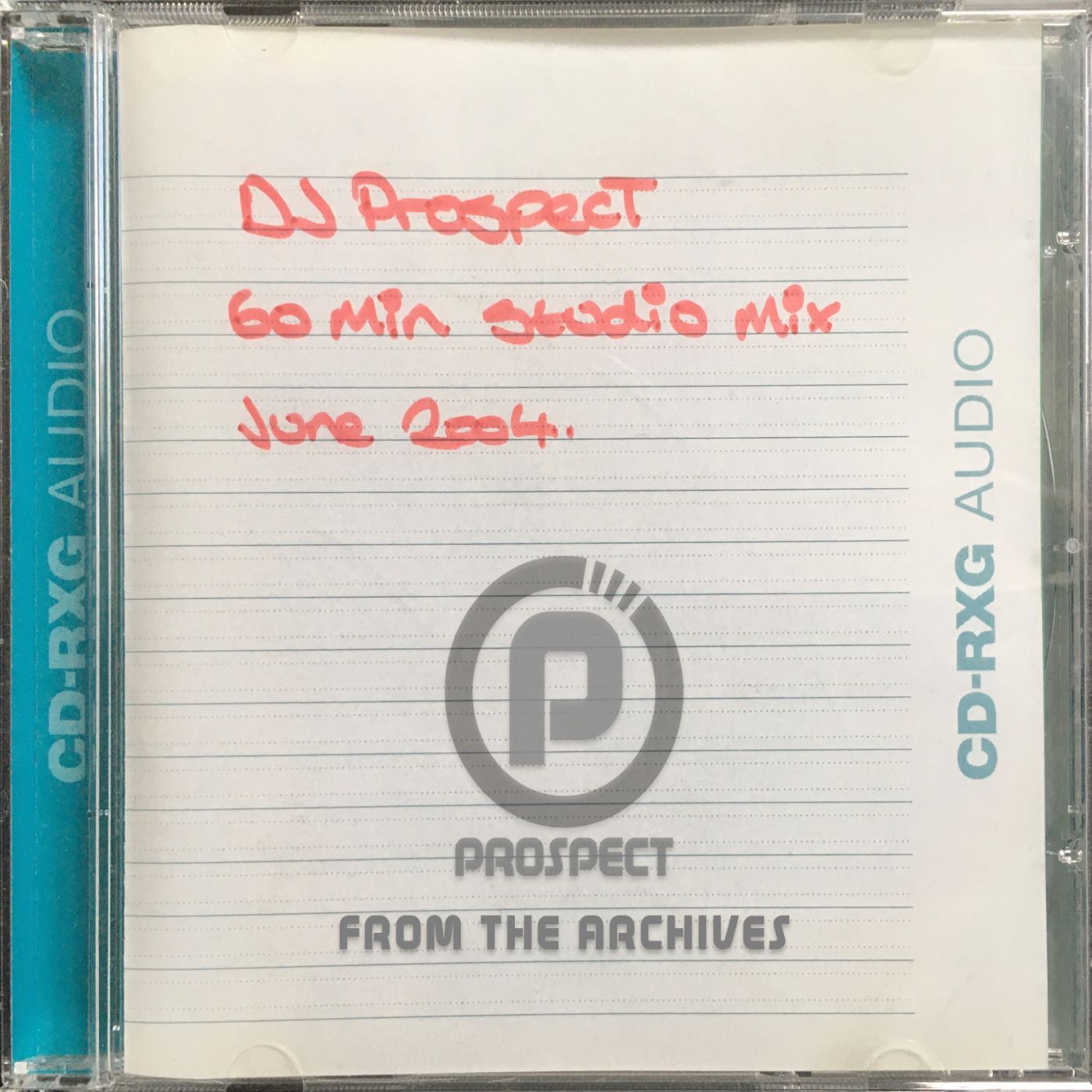 DJ PROSPECT - DRUM AND BASS STUDIO MIX - FROM THE ARCHIVES 2004