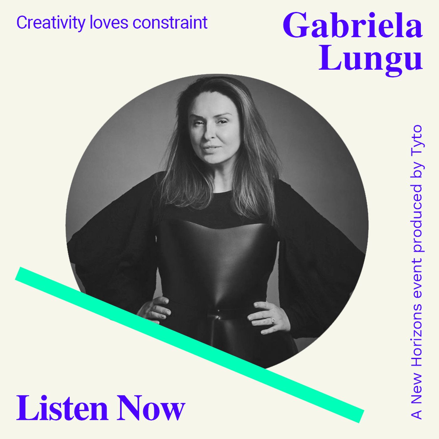 S2 Ep8: Gabriela Lungu - Creativity loves constraint - New Horizons Special 06