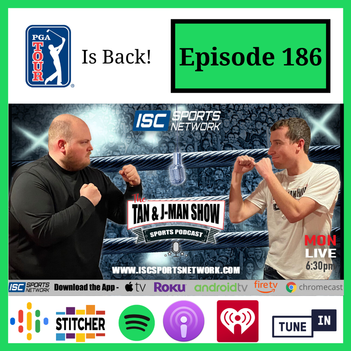 S4 Ep186: What is the Latest With the MLB?, The PGA Tour is Back and More! episode artwork