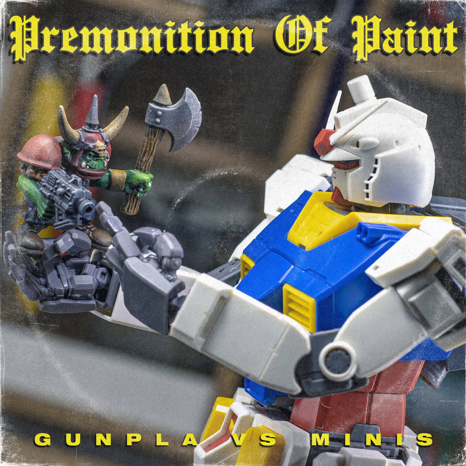 Premonition Of Paint: Gunpla VS Minis - LEVEL UP!