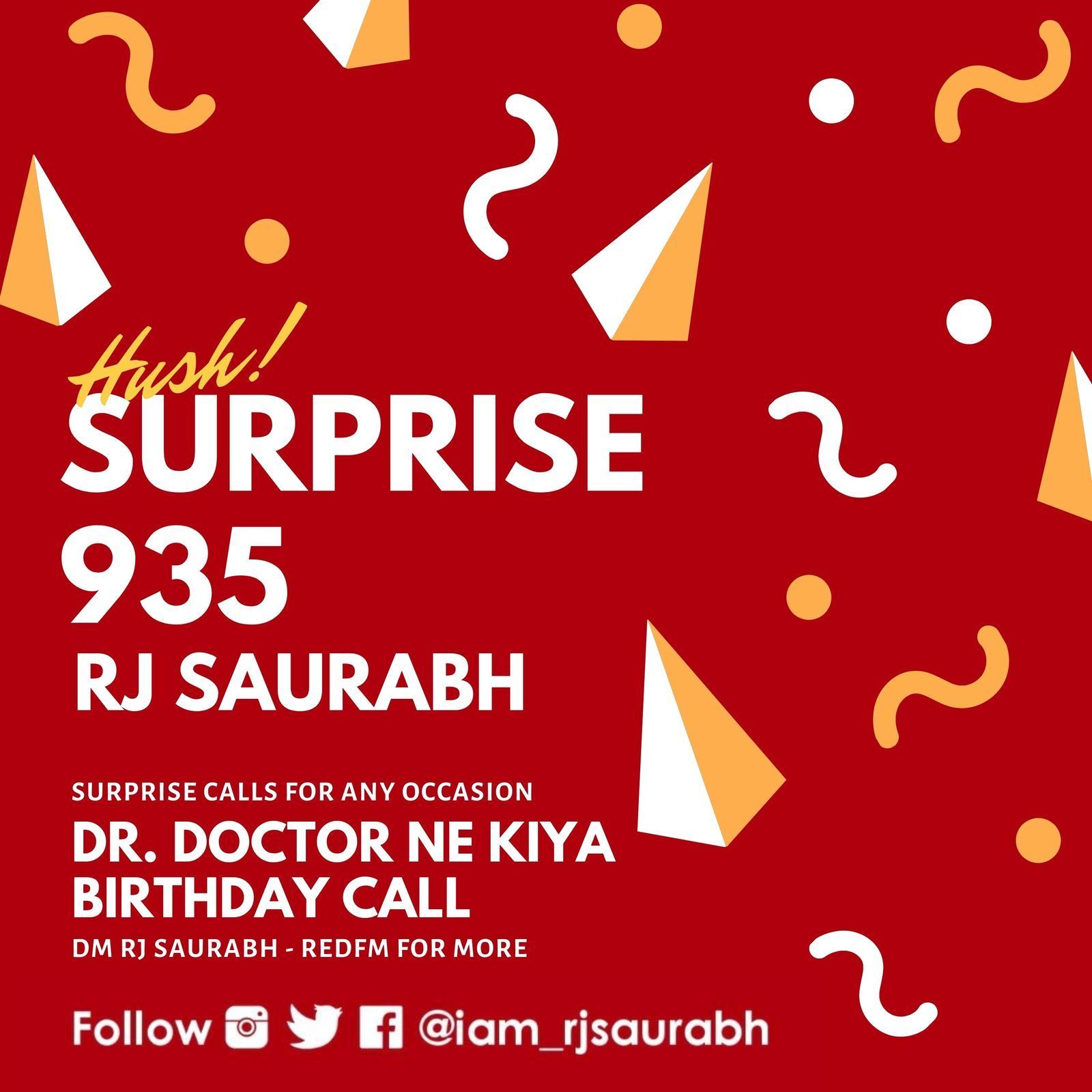 8: DR. DOCTOR BIRTHDAY WISH | Rj Saurabh | Morning No.1 Podcast
