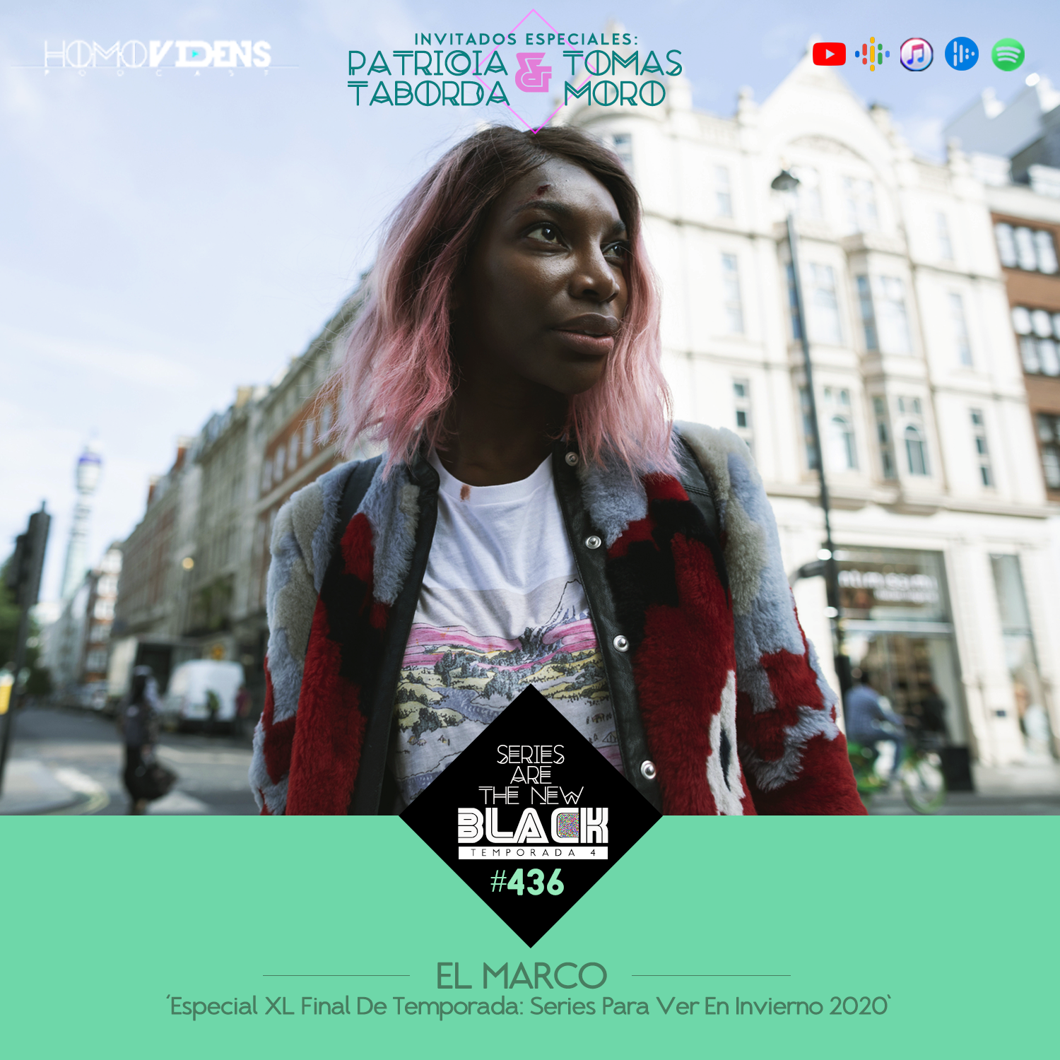 S4 Ep36: Series Are The New Black #436: 'El Marco Feat. Patricia Taborda & Tomás Moro: Series Para Ver En Invierno 2020' (Especial XL Final De Temporada) episode artwork