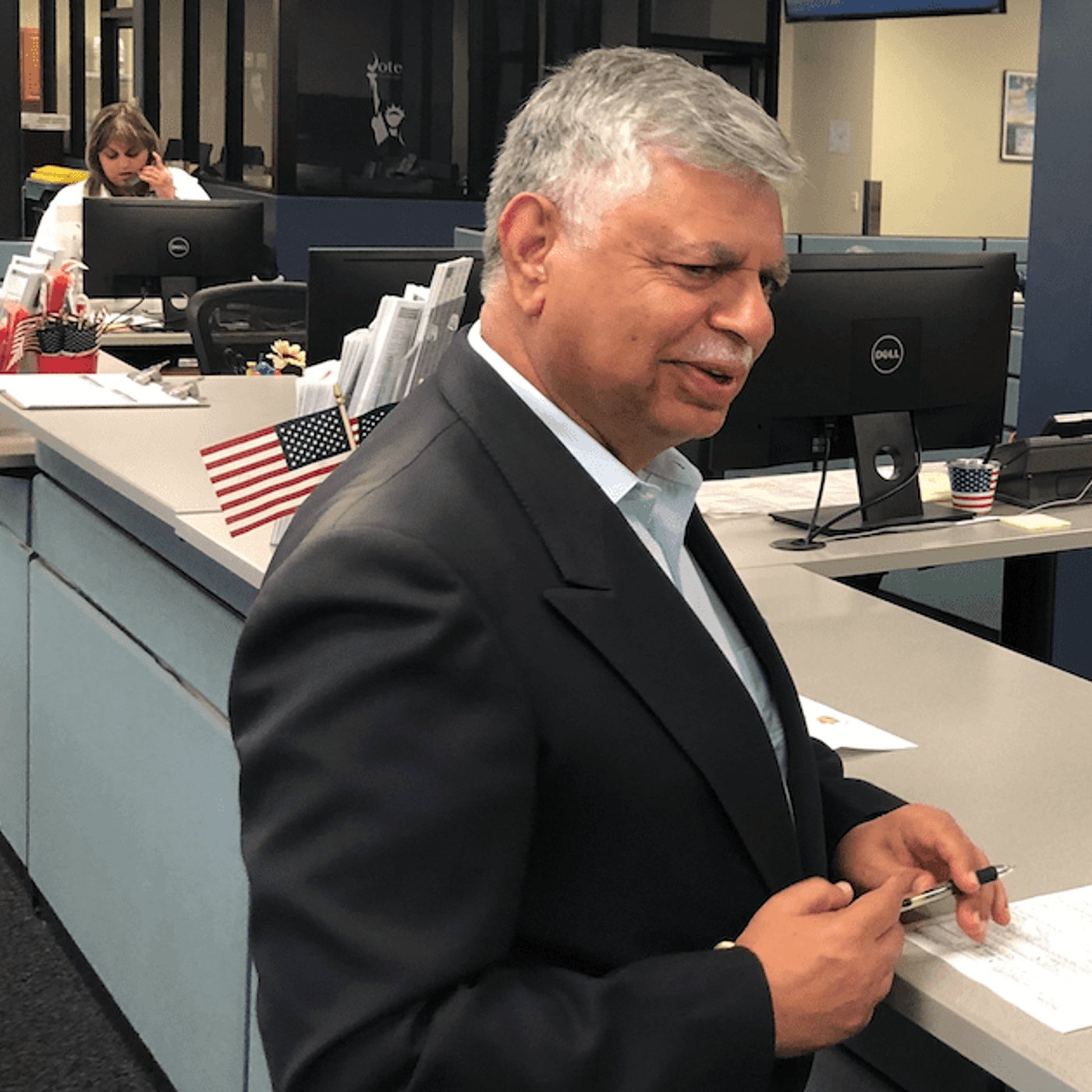 Orange County Property Appraiser Candidate Mr. Khalid Mulneer on 98.5 The Wire episode artwork