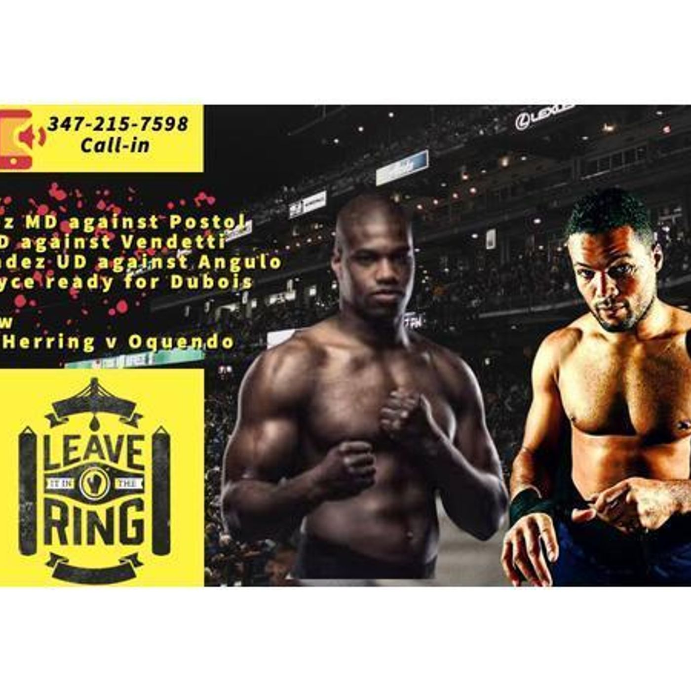 S1 Ep662: LIITR: Review Lara v Vendetti+Ramirez v Postol+Dubois v Joyce in October ? episode artwork