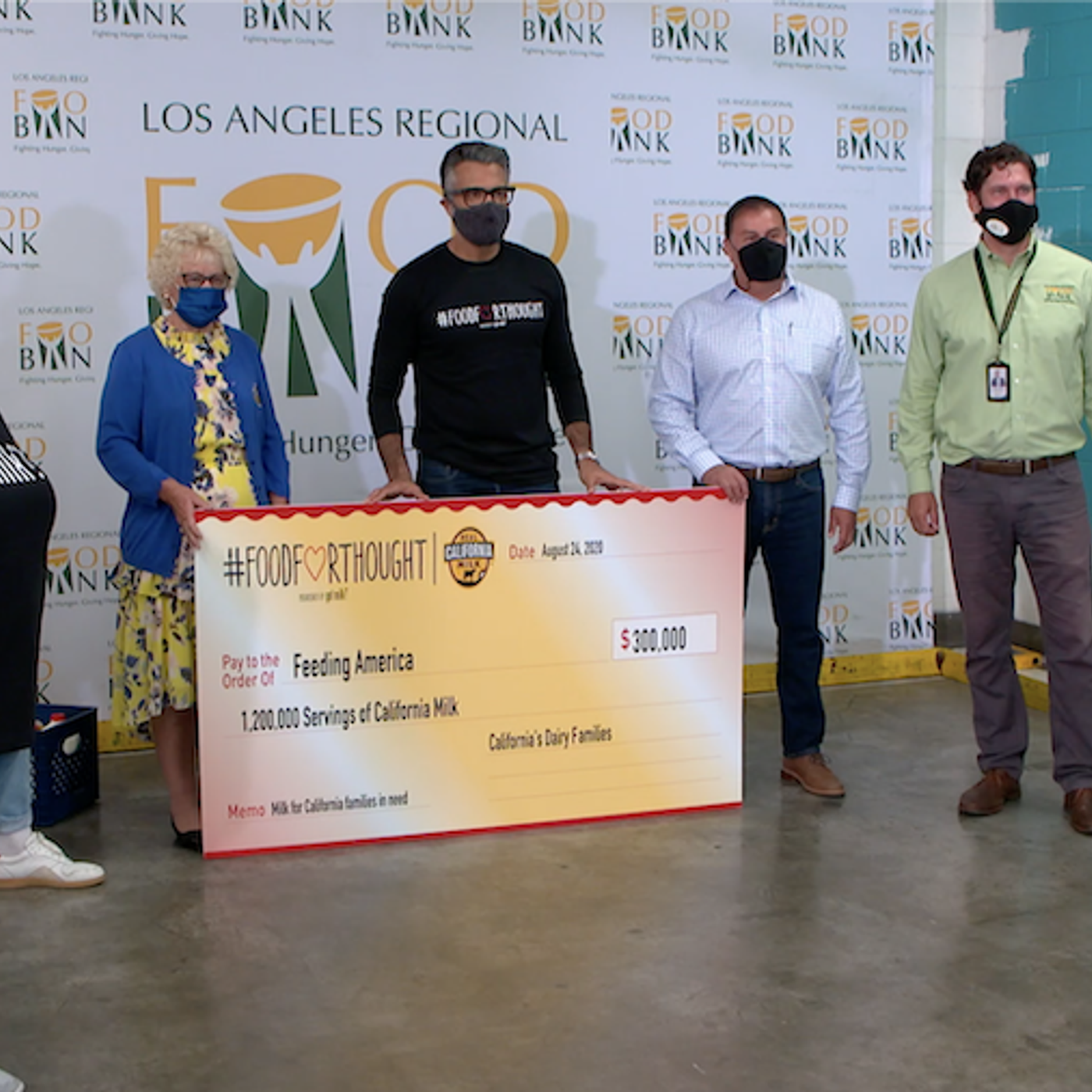 Actors Matt Bomer & Jaime Camil Join New Initiative to Get 1 Million Meals to California Families