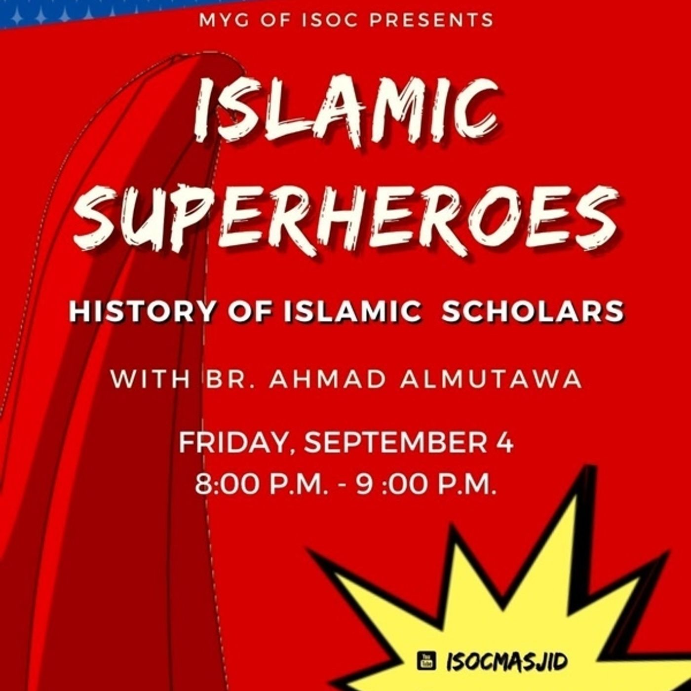 S1 Ep136: MYG Event - "Islamic Superheroes" episode artwork