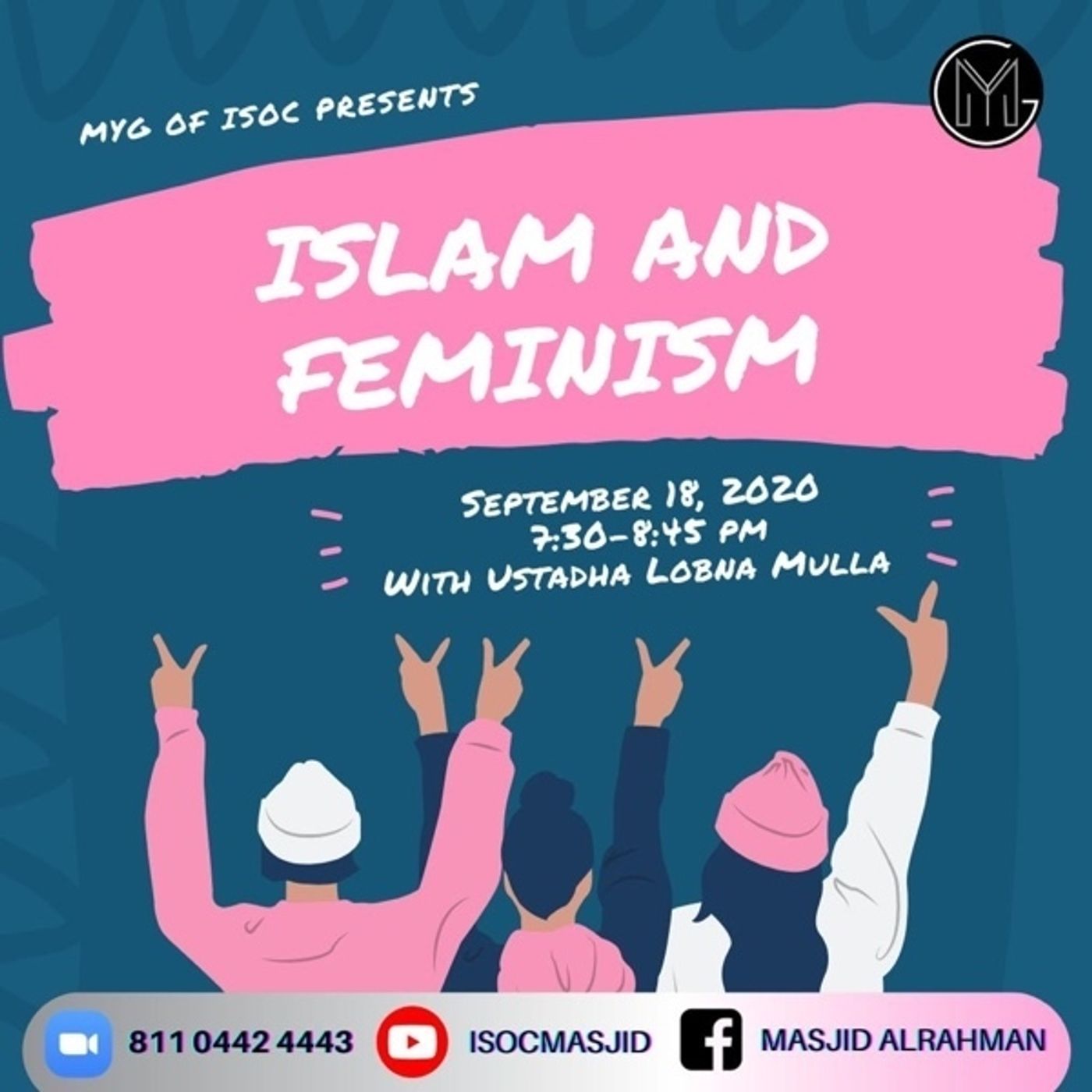 S1 Ep144: MYG Event - "Islam and Feminism" episode artwork