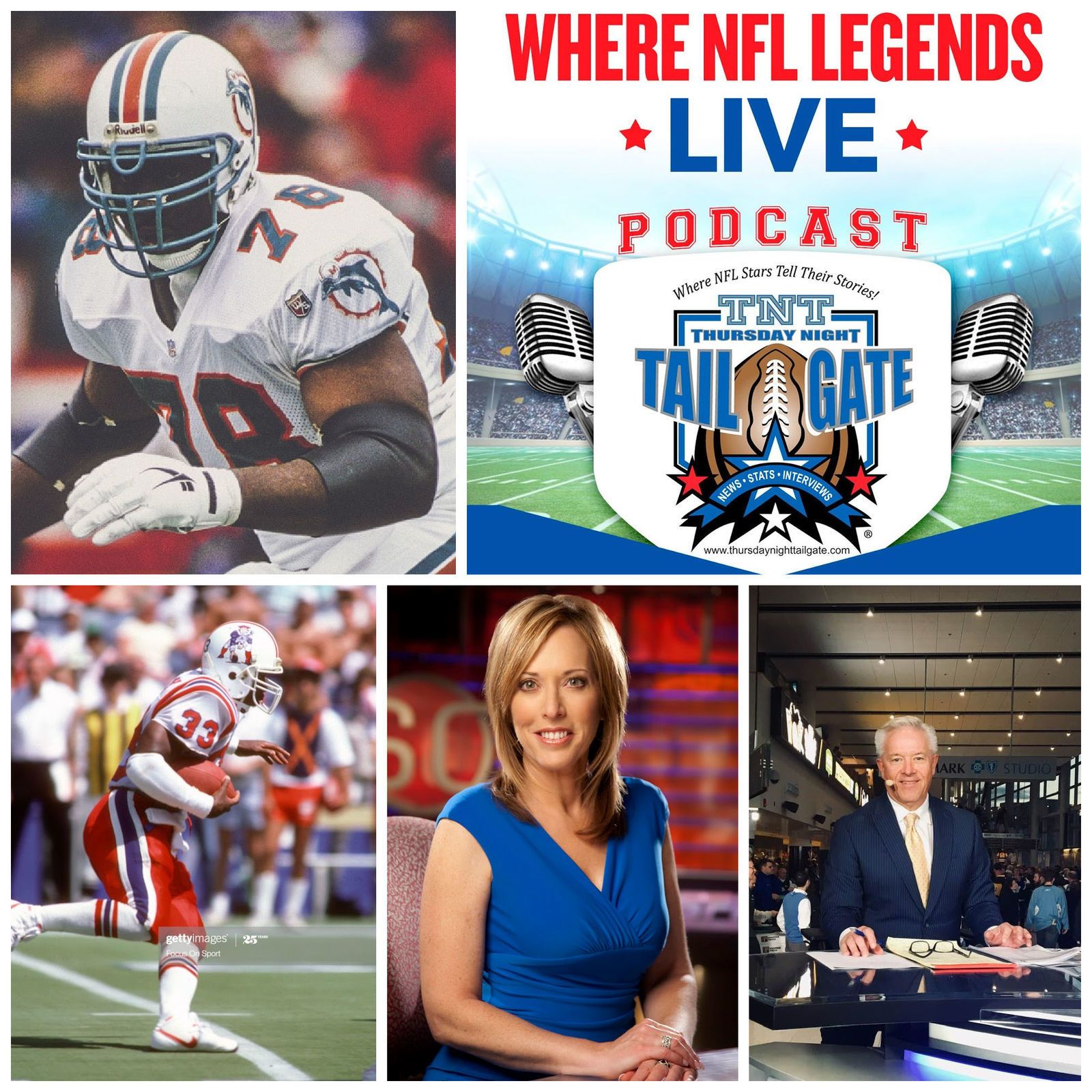 Thursday Night Tailgate, Where NFL Legends Live