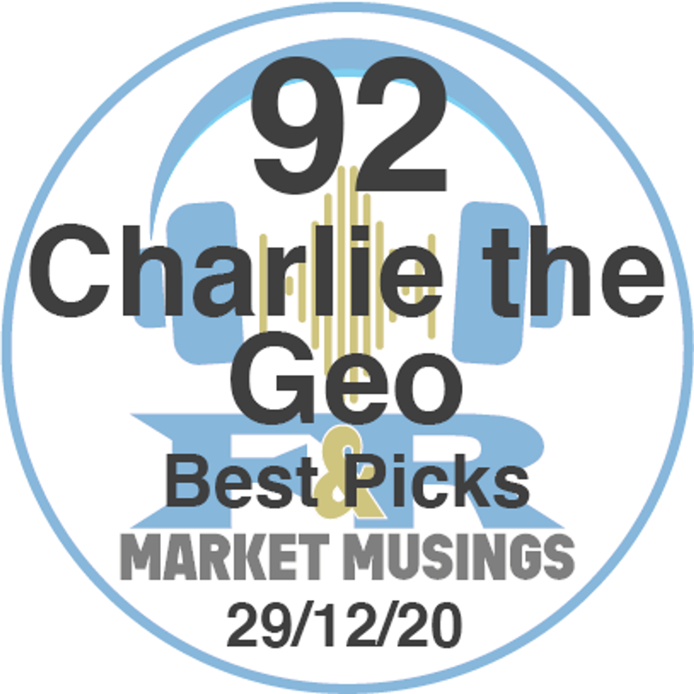 S1 Ep92: Podcast No.92 with Charlie the Geo