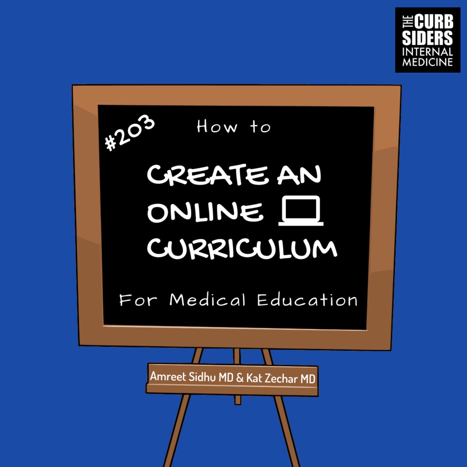 #203 How to Create an Online Curriculum for Medical Education