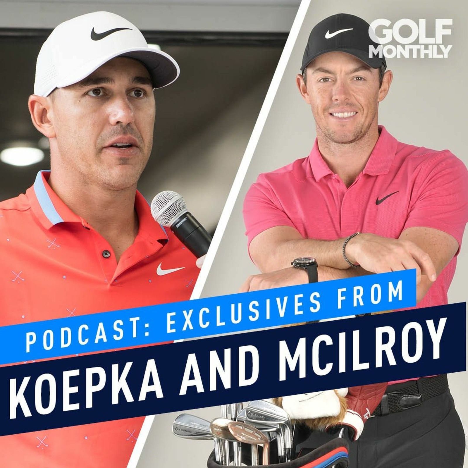 Brooks Koepka and Rory McIlroy Exclusive Interviews