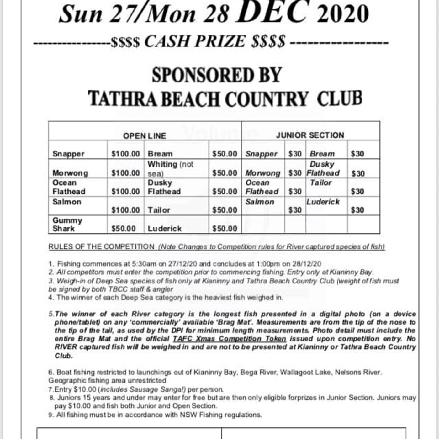 Secretary of the Tathra Amateur Fishing Club Kerry McKee on their Fishing Competition this weekend episode artwork