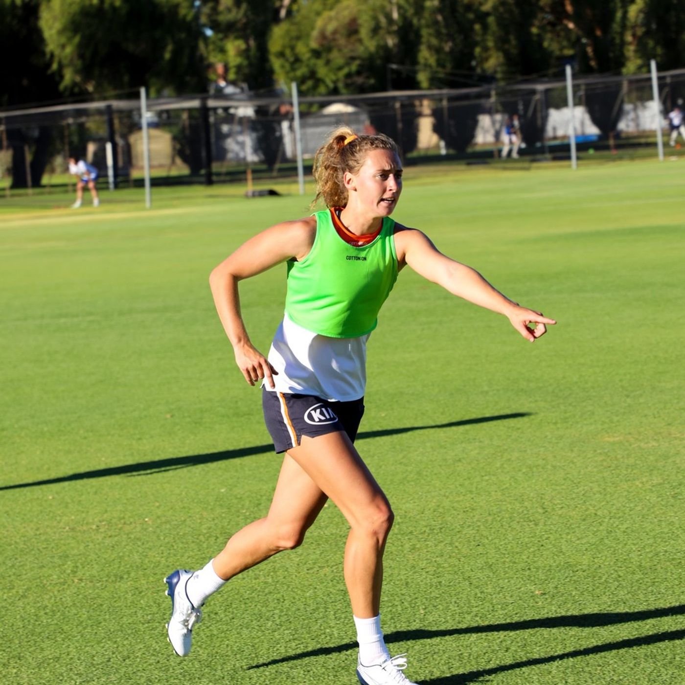 Former Tathra Sea Eagle Tarni Evans on her AFLW Debut episode artwork