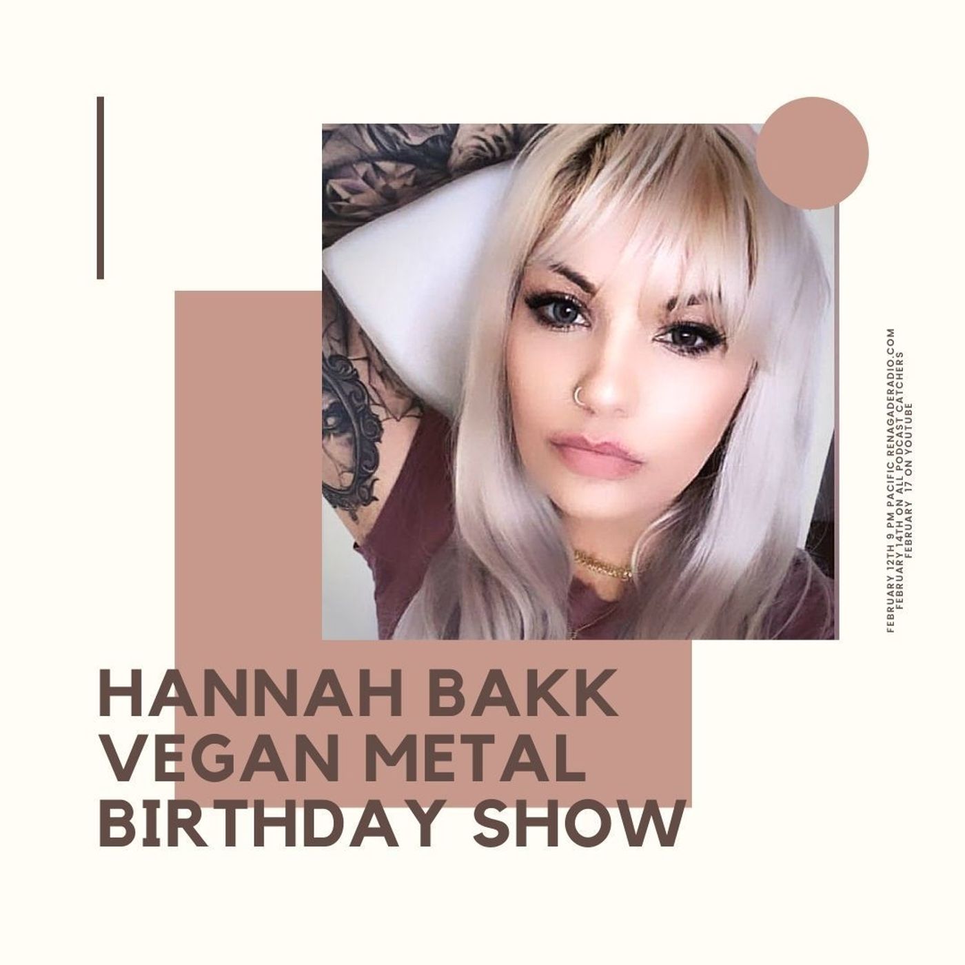 146: Hannah Bakk's 3rd Annual Vegan Metal Birthday Party episode artwork