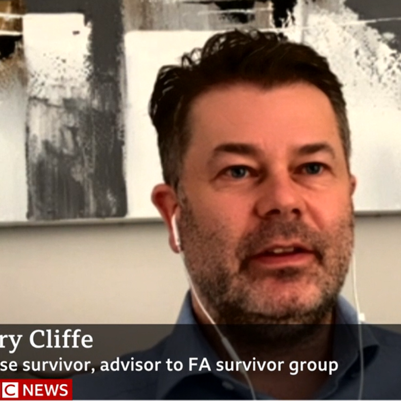 BBC News 17.3.21 - Gary Cliffe Ambassador for the Offside Trust speaking about the @FA Sheldon report into non-recent abuse in football. He calls for the introduction of #MandatoryReporting episode artwork