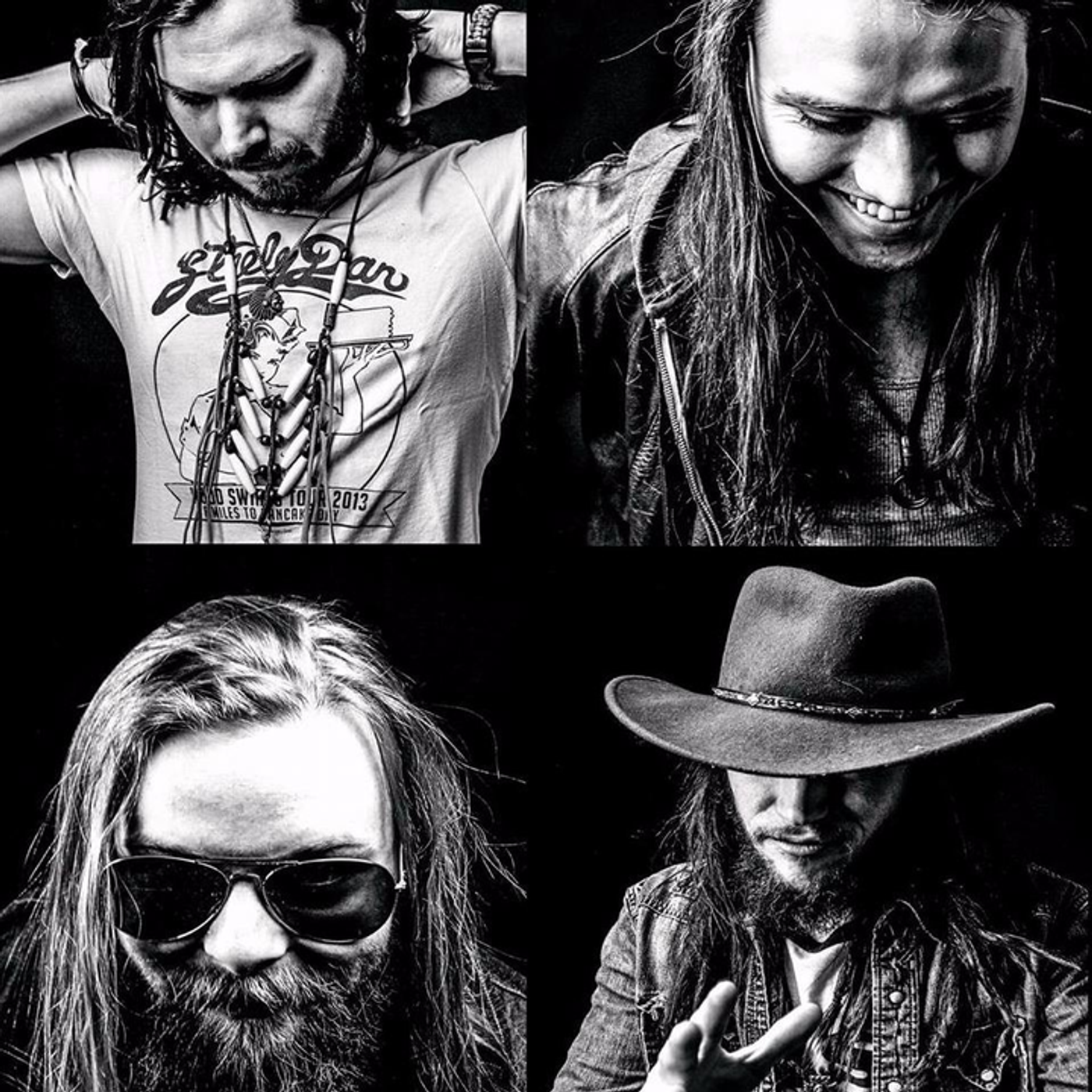 100: Them Dirty Roses band
