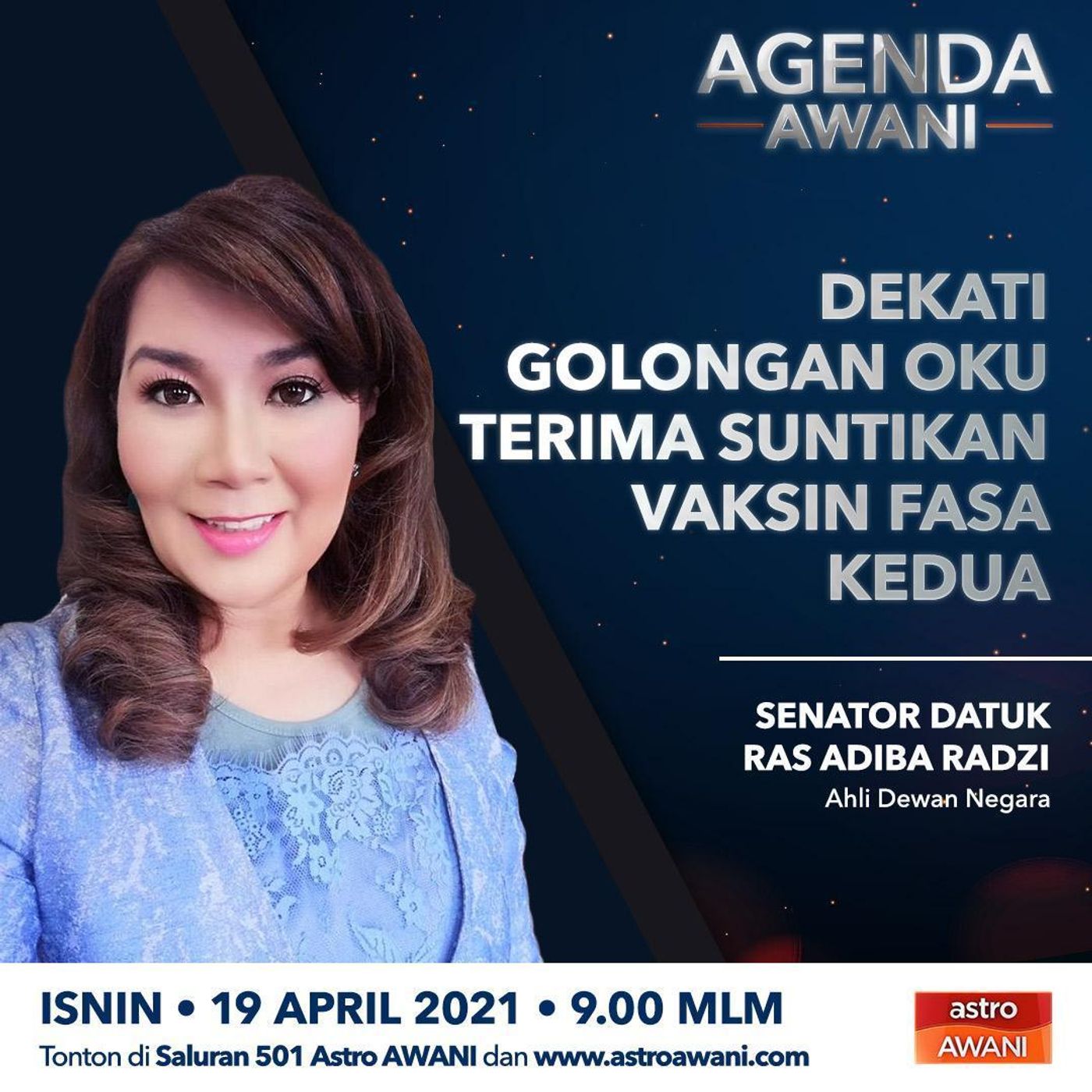 Agenda AWANI: Dekati golongan OKU terima suntikan vaksin fasa kedua episode artwork