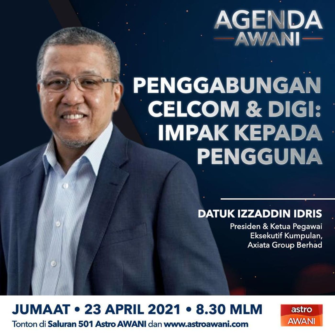 Agenda AWANI: Penggabungan Celcom-Digi | Adakah ini era baharu industri telekomunikasi? episode artwork