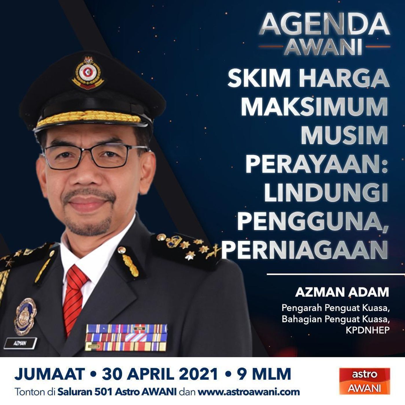 Agenda AWANI: Skim Harga Maksimum Musim Perayaan | Lindungi pengguna, perniagaan episode artwork
