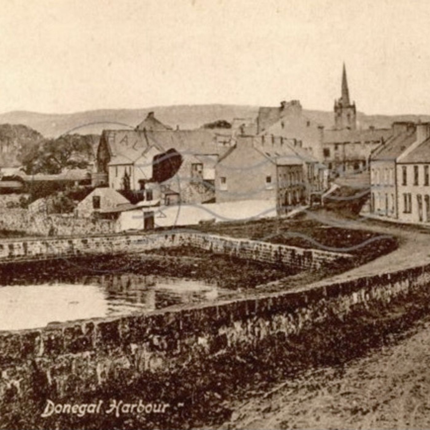 Donegal slipways and a famous visitor episode artwork