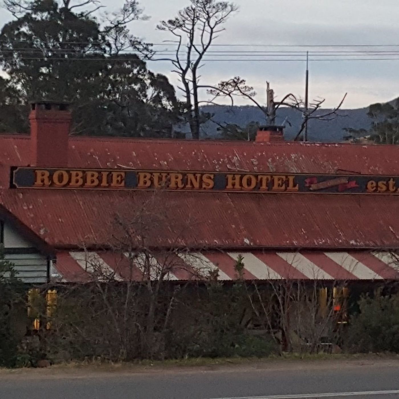 Owner Katie Pye on the Robbie Burns Hotel opening episode artwork