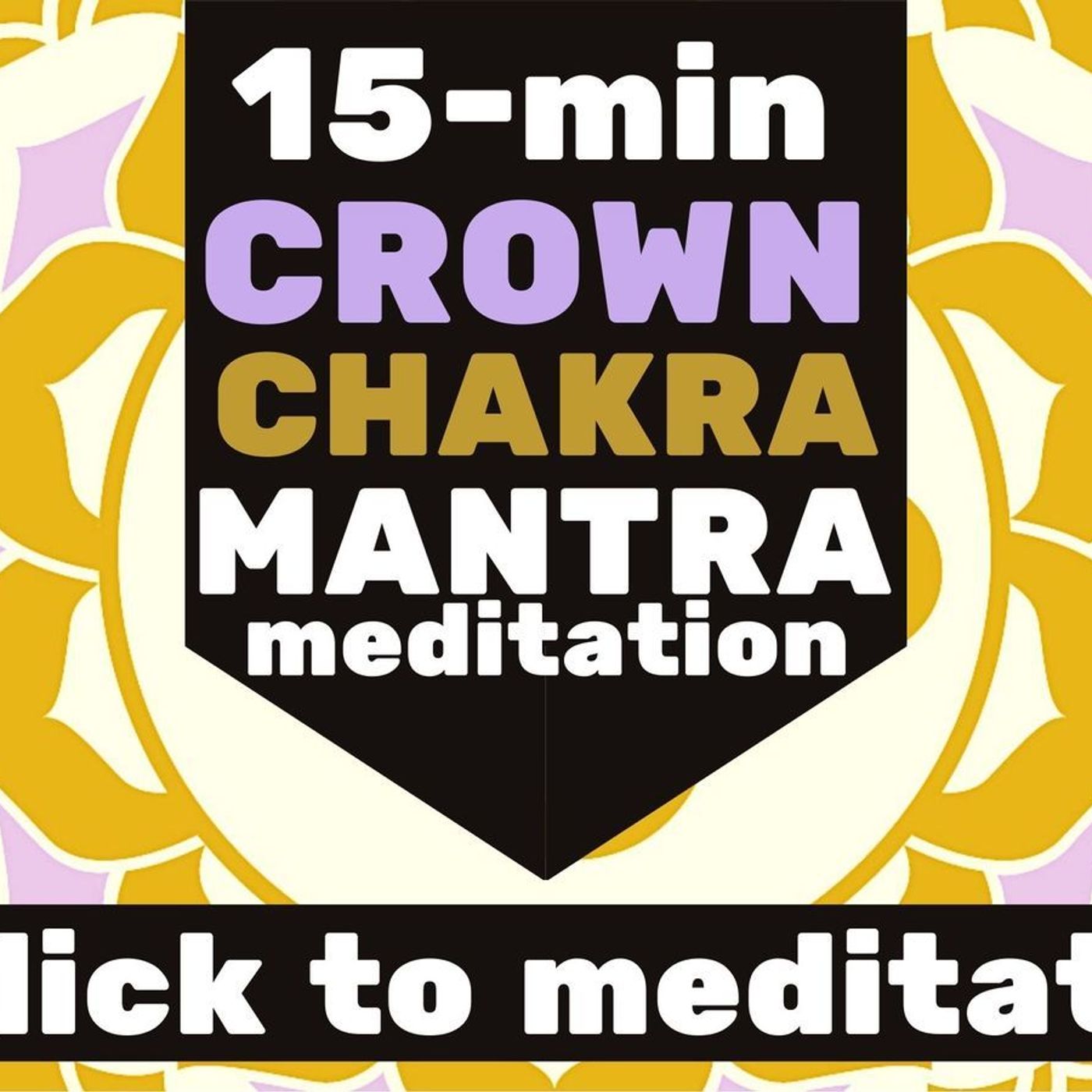 Crown Chakra Meditation (AUM) by Natural Healer