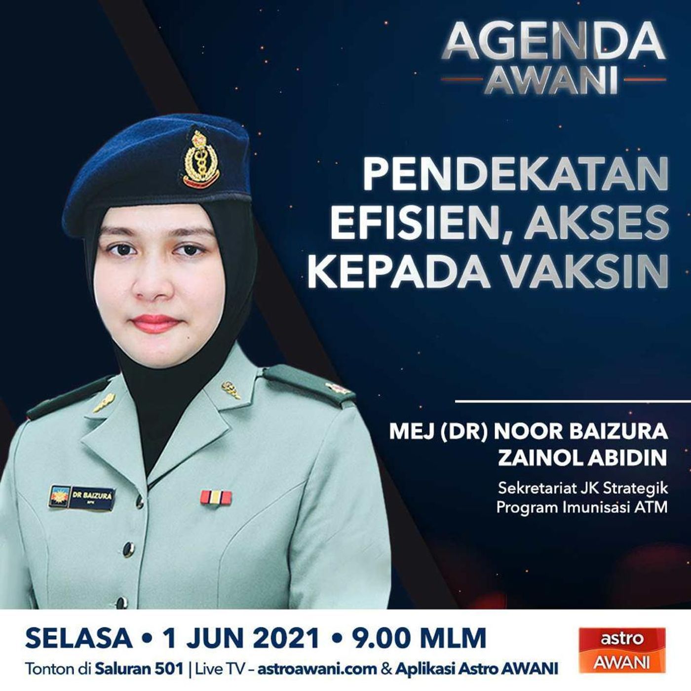Agenda AWANI: Pendekatan efisyen,akses kepada vaksin episode artwork