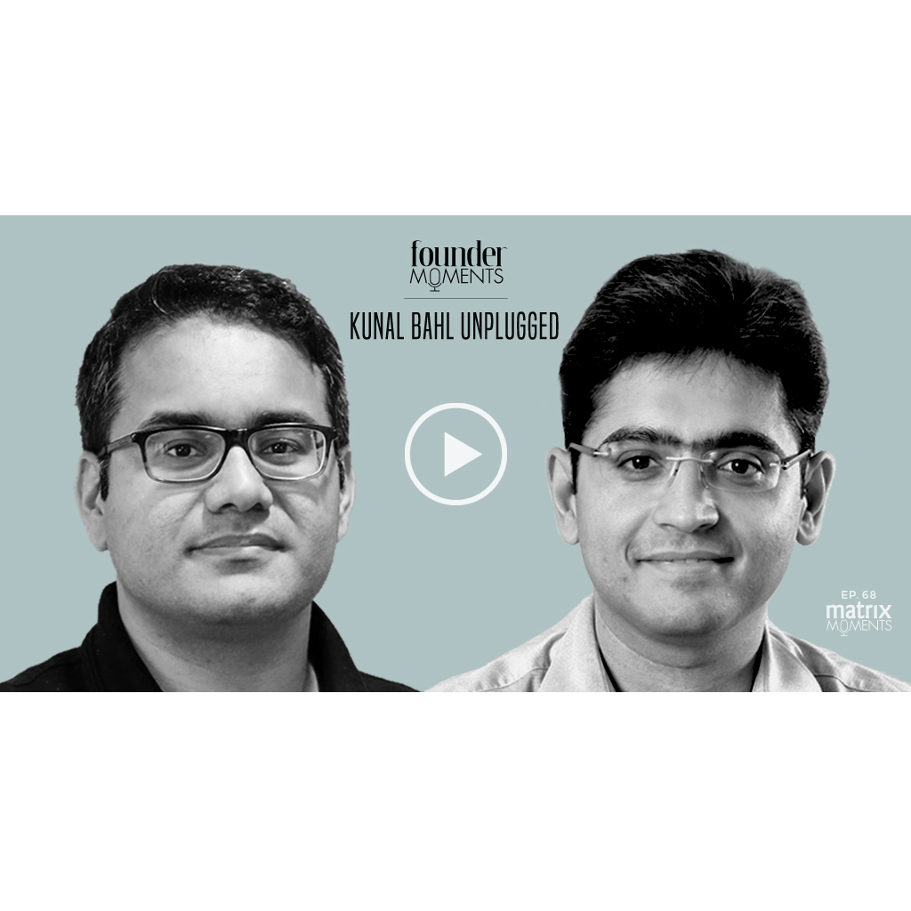 82: From both sides of the table: Kunal Bahl unplugged - snippet