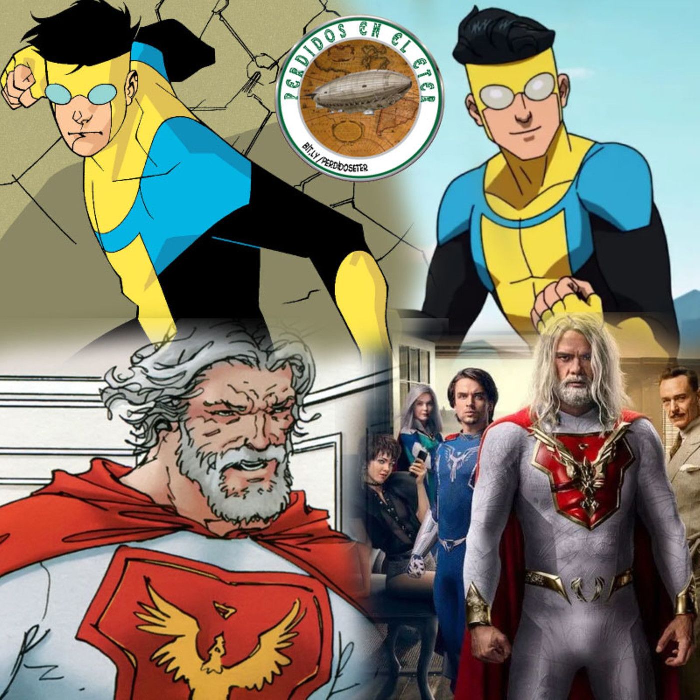 S19 Ep436: Perdidos En El Éter #436: Invincible & Jupiter's Legacy (Comics y TV) episode artwork