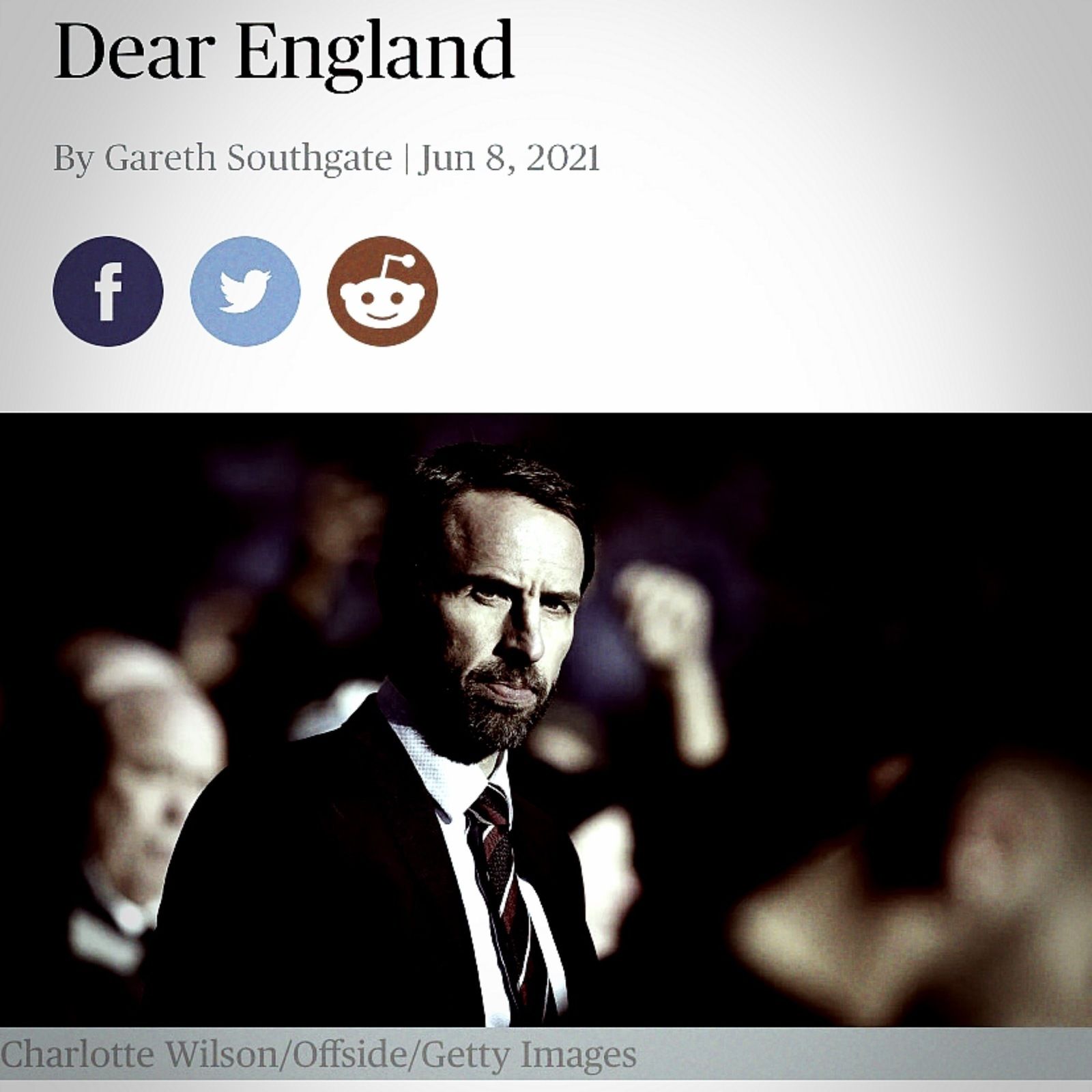 AudioMo 2021 Day 9 Thank You Gareth Southgate episode artwork