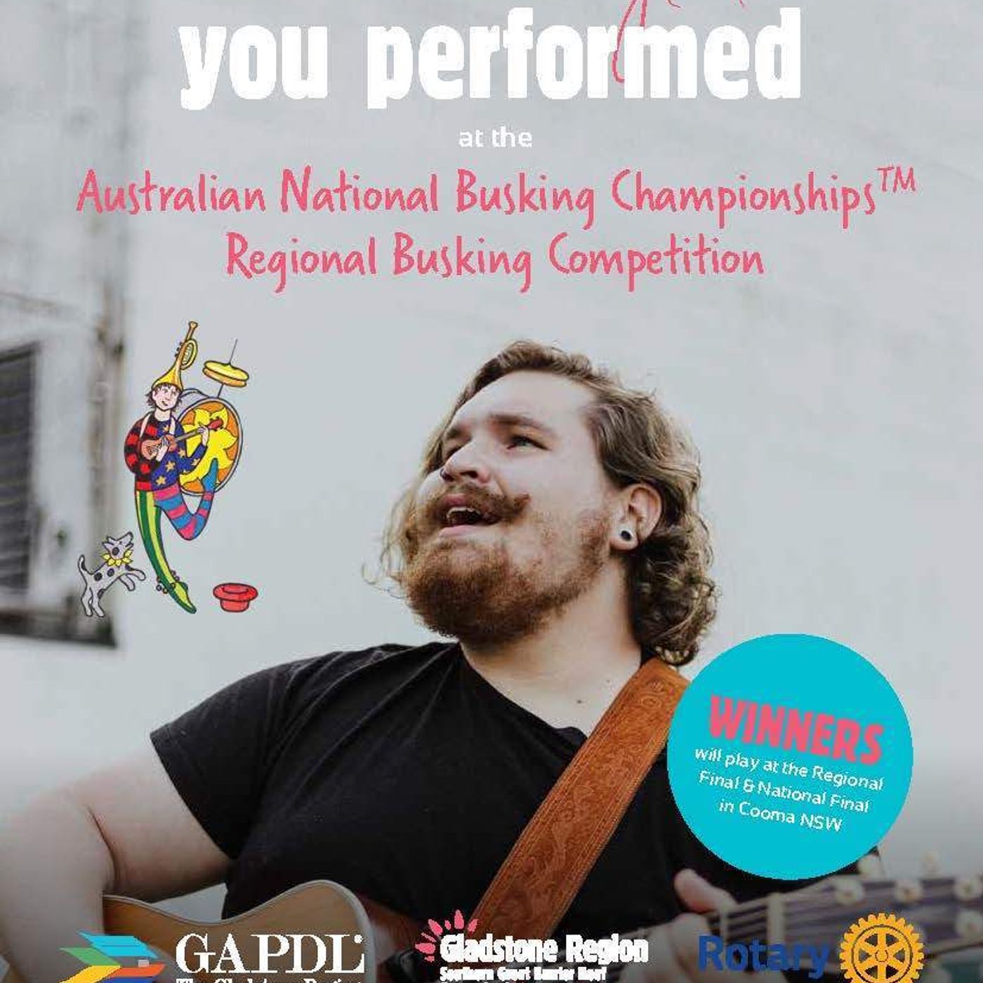 204: Busking Competition this Saturday in Goondoon street. It's Free. Find out where to go episode artwork