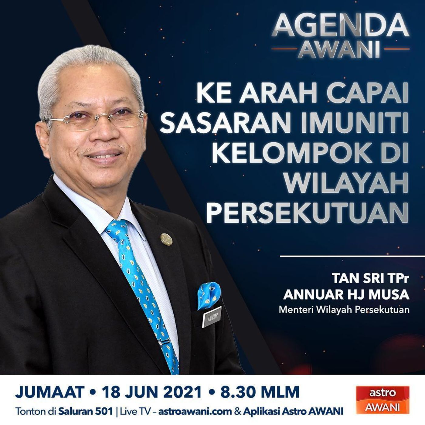 Agenda AWANI: Ke arah capai sasaran imuniti kelompok di Wilayah Persekutuan episode artwork