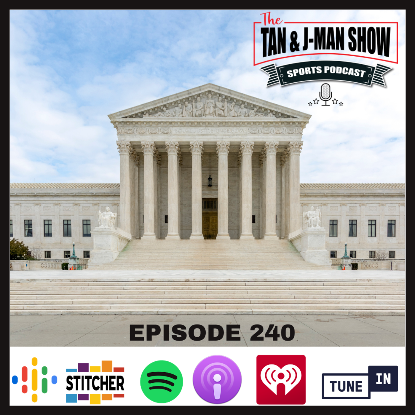 S5 Ep240: Jon Rahm Wins US Open | The J-Man Curse is Real | Don't Trust The Process | Supreme Court Shoves it to the NCAA & More! | episode artwork