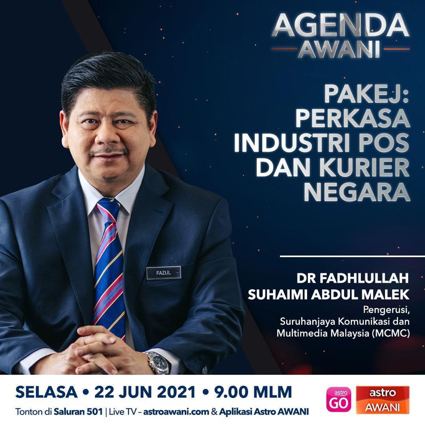 Agenda AWANI : PAKEJ | Perkasa industri pos dan kurier negara episode artwork